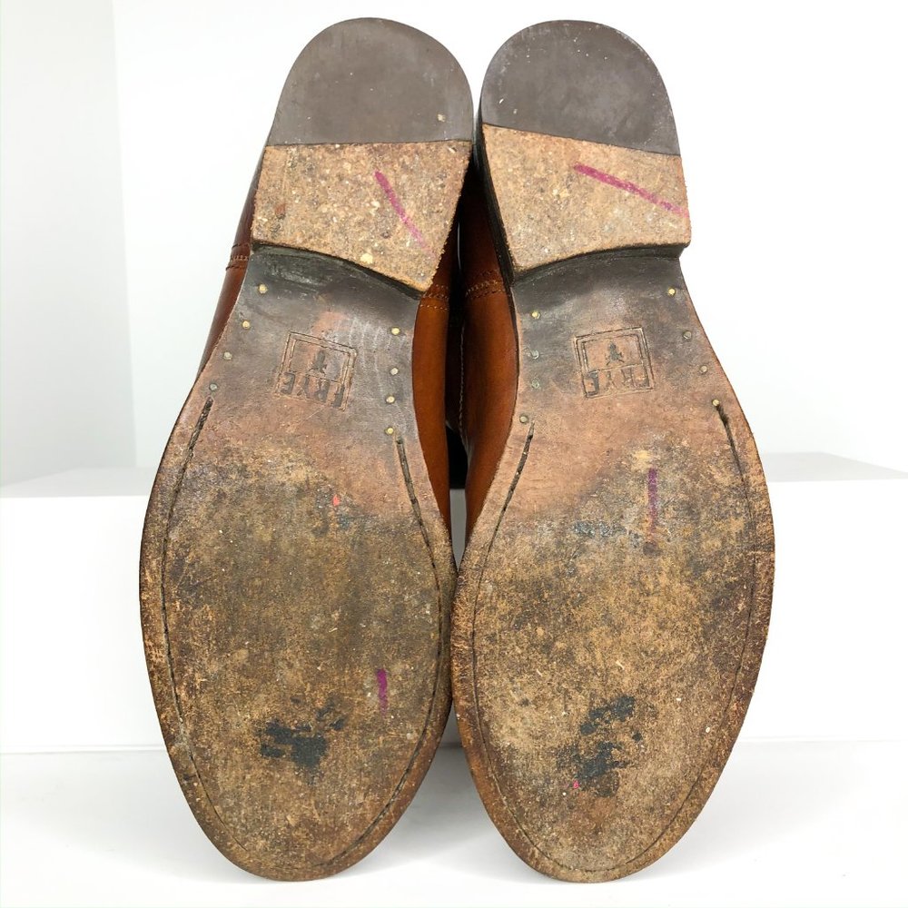 Frye Size 7 Melissa Button Cognac Riding Boots - Picture 5 of 8